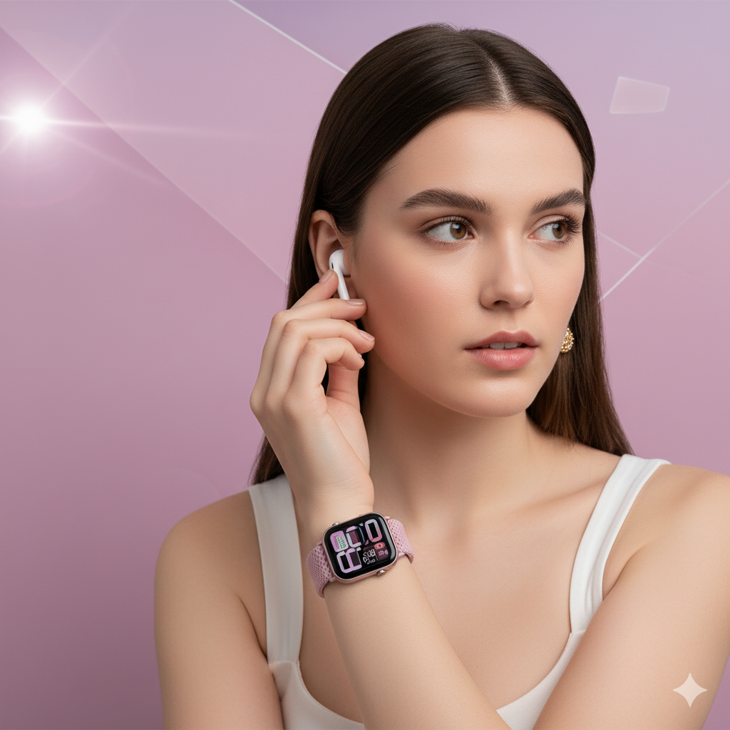 WISME WS X18 Mini Smartwatch – Fitness Tracker with Heart Rate & Notifications | Men & Women UAE