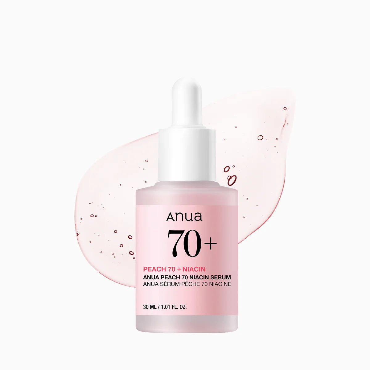 Anua Wonder Peach 70% Niacinamide Serum – Brightening & Pore Care