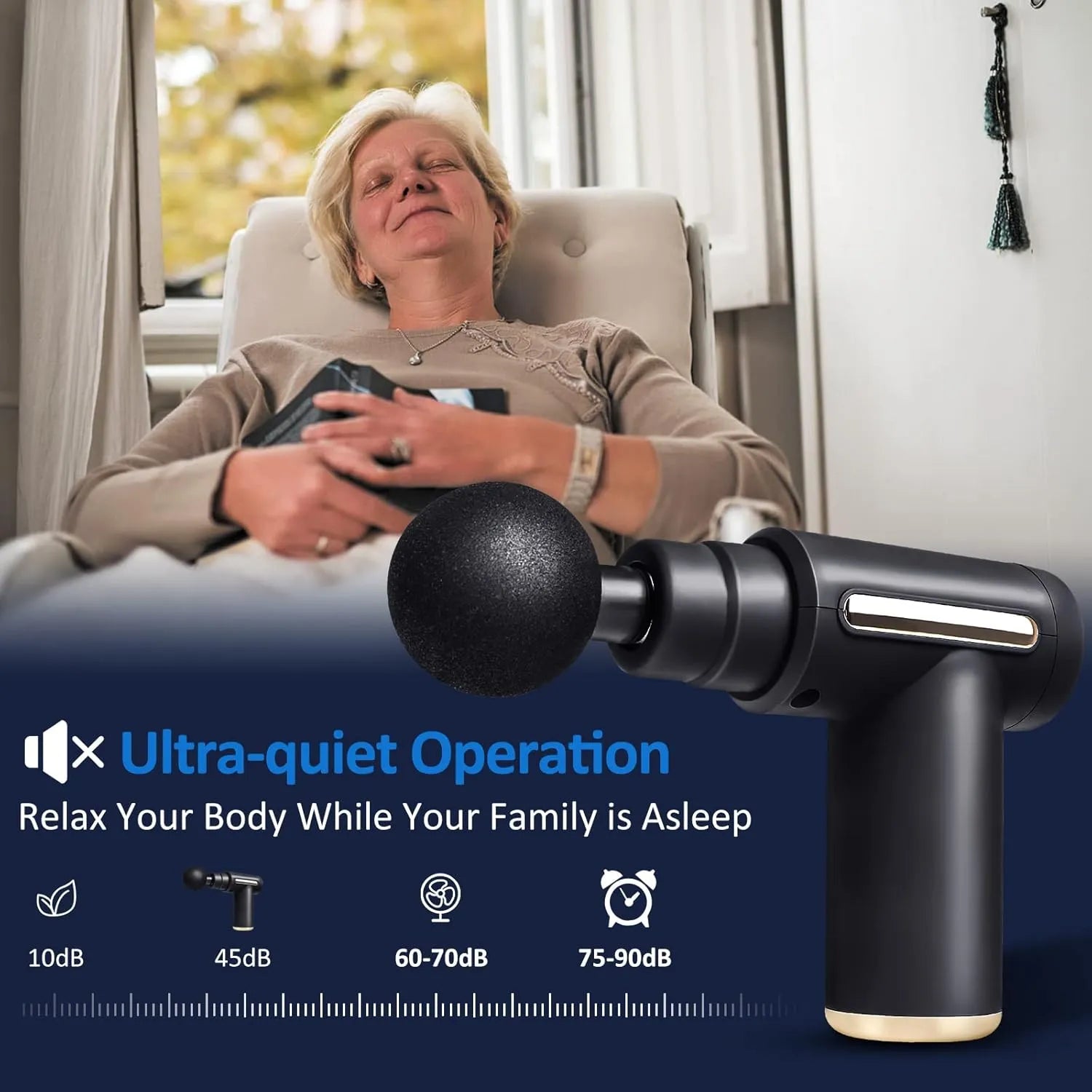 Mini Massage Gun – Portable Deep Tissue Muscle Massager | Pain Relief & Recovery UAE
