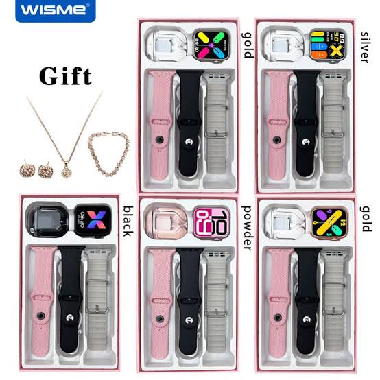 WISME WS X18 Mini Smartwatch – Fitness Tracker with Heart Rate & Notifications | Men & Women UAE