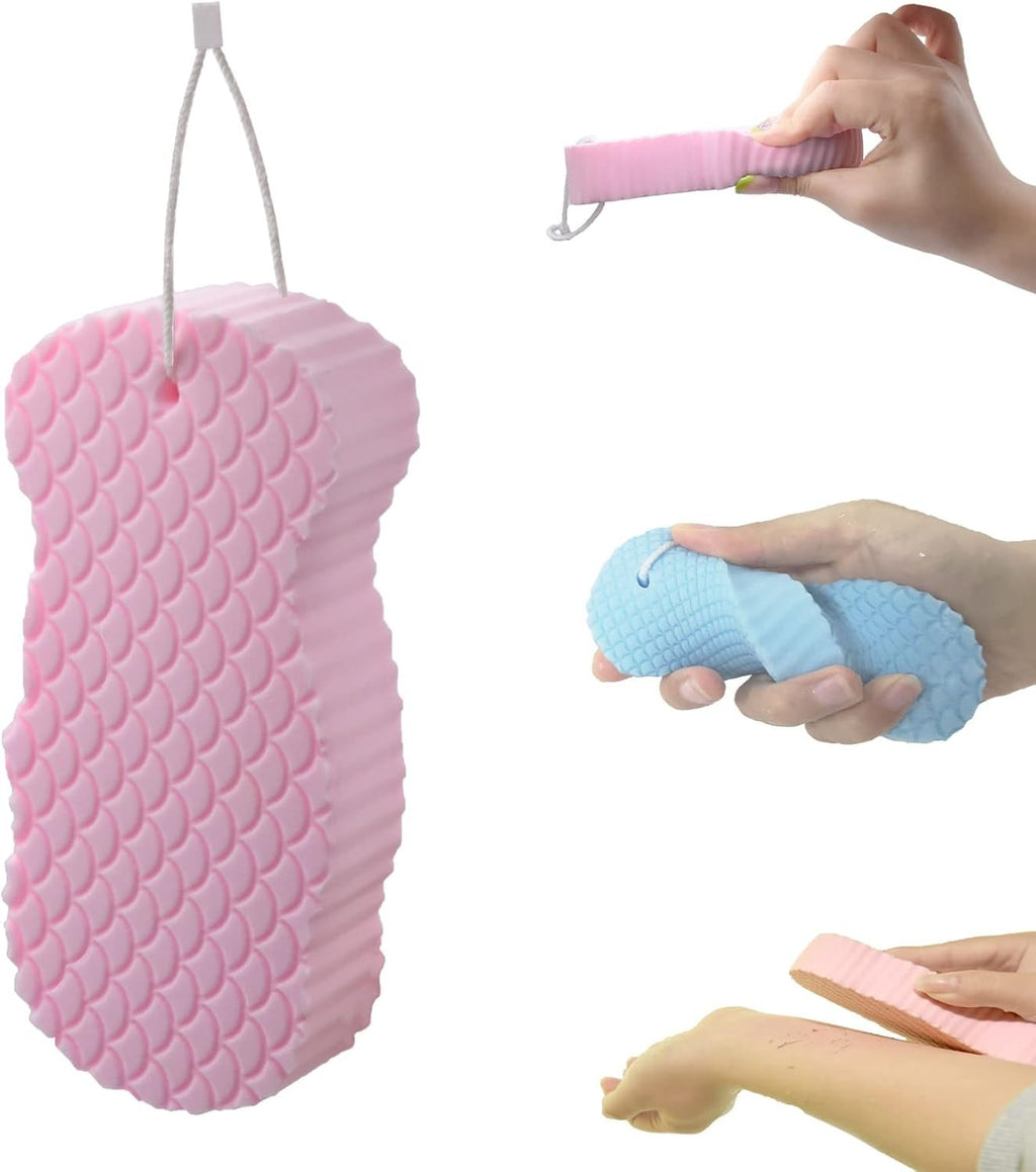 Exfoliating Bath Sponge – Deep Cleansing & Gentle Skin Scrubber