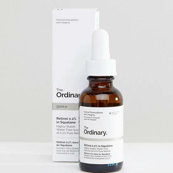 The Ordinary Retinol 0.2% in Squalane 30ml – Anti-Aging & Skin Renewal Serum