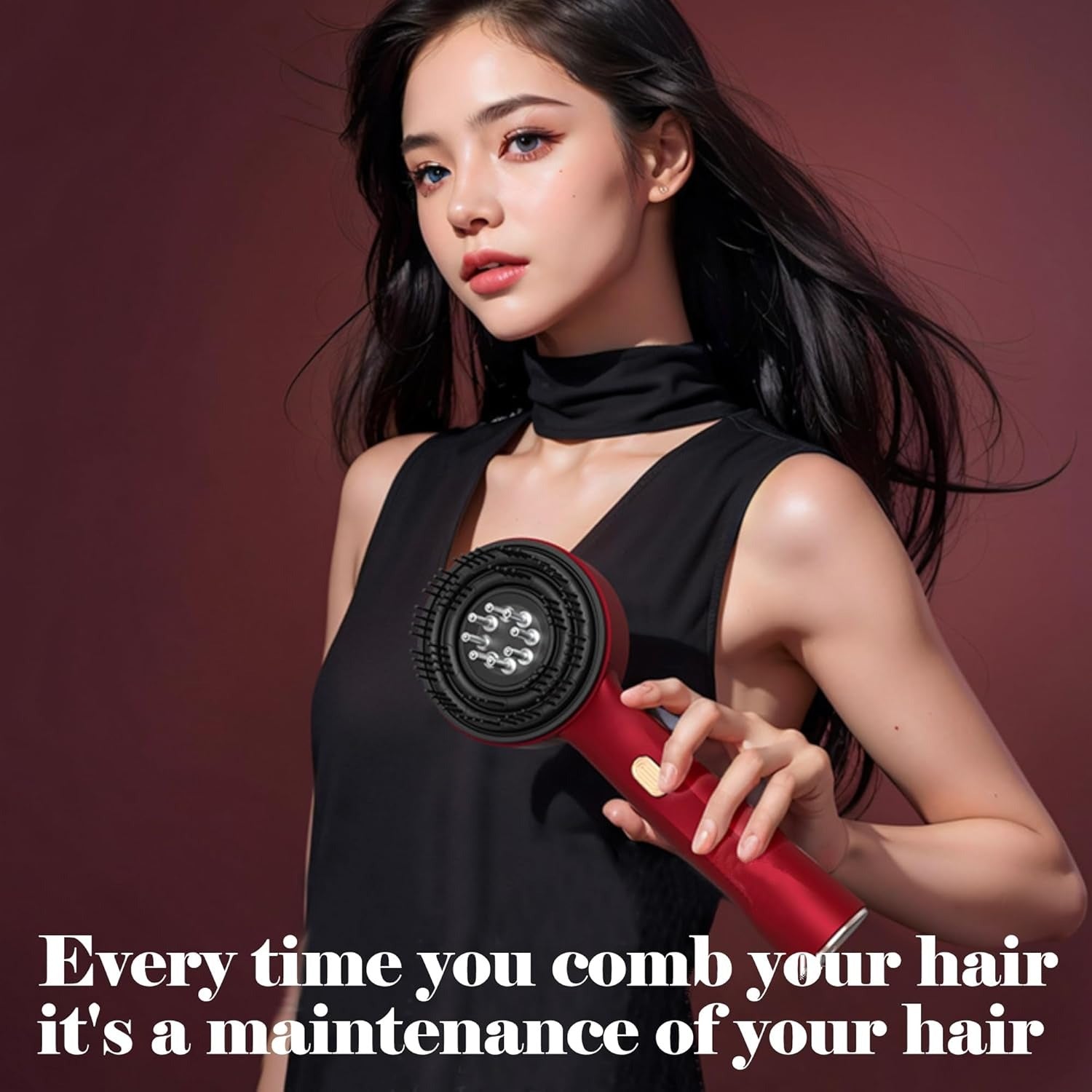 Scalp Massager – Relaxing Hair & Head Massage Brush for Healthy Scalp