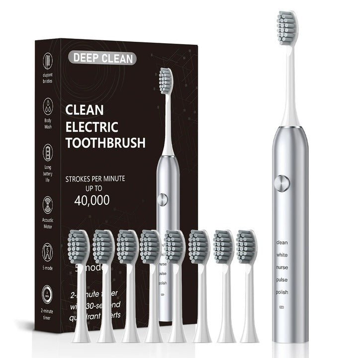 Electric Toothbrush – Rechargeable, Deep Clean & Whitening for Healthy Smile