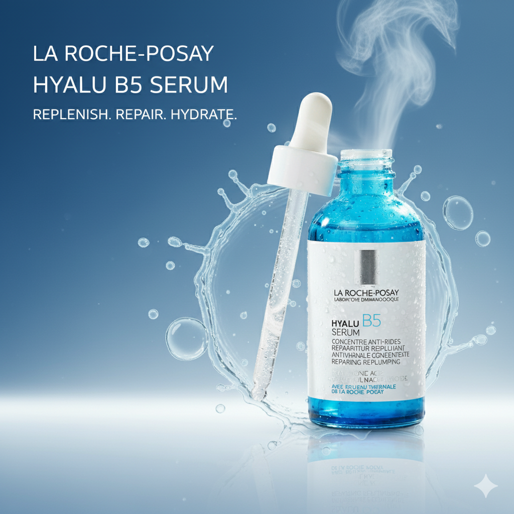La Roche-Posay Hyalu B5 Serum 30ml – Hydrating Anti-Aging Face Serum with Hyaluronic Acid | UAE