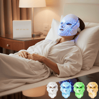 LED Facial Mask – 7 Color Light Therapy Skin Rejuvenation & Acne Treatment | Beauty Device UAE