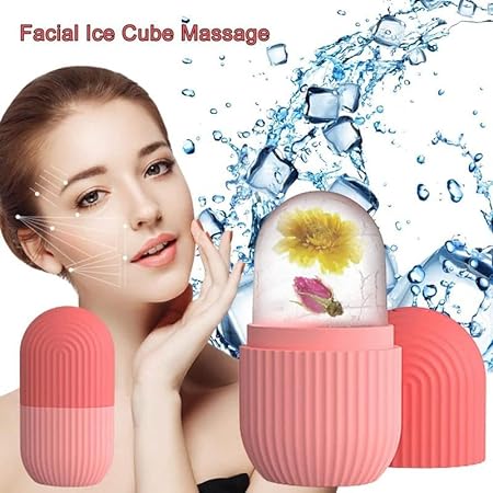 Face Glow Ice Roller | Skin Cooling & Puffiness Relief Massager
