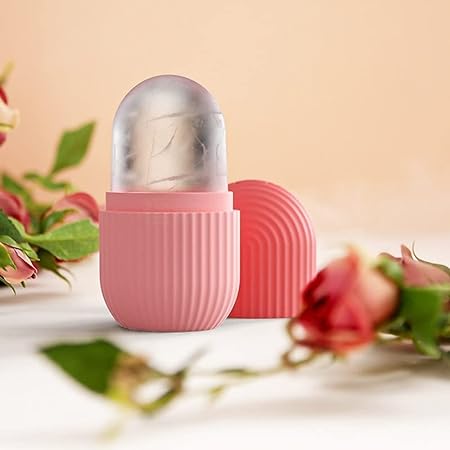 Face Glow Ice Roller | Skin Cooling & Puffiness Relief Massager