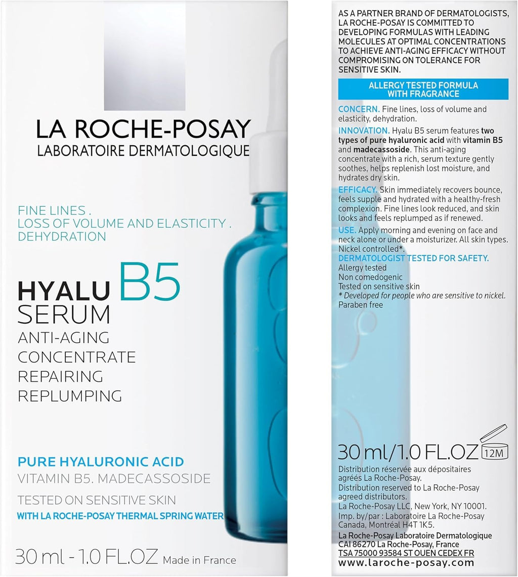 La Roche-Posay Hyalu B5 Serum 30ml – Hydrating Anti-Aging Face Serum with Hyaluronic Acid | UAE