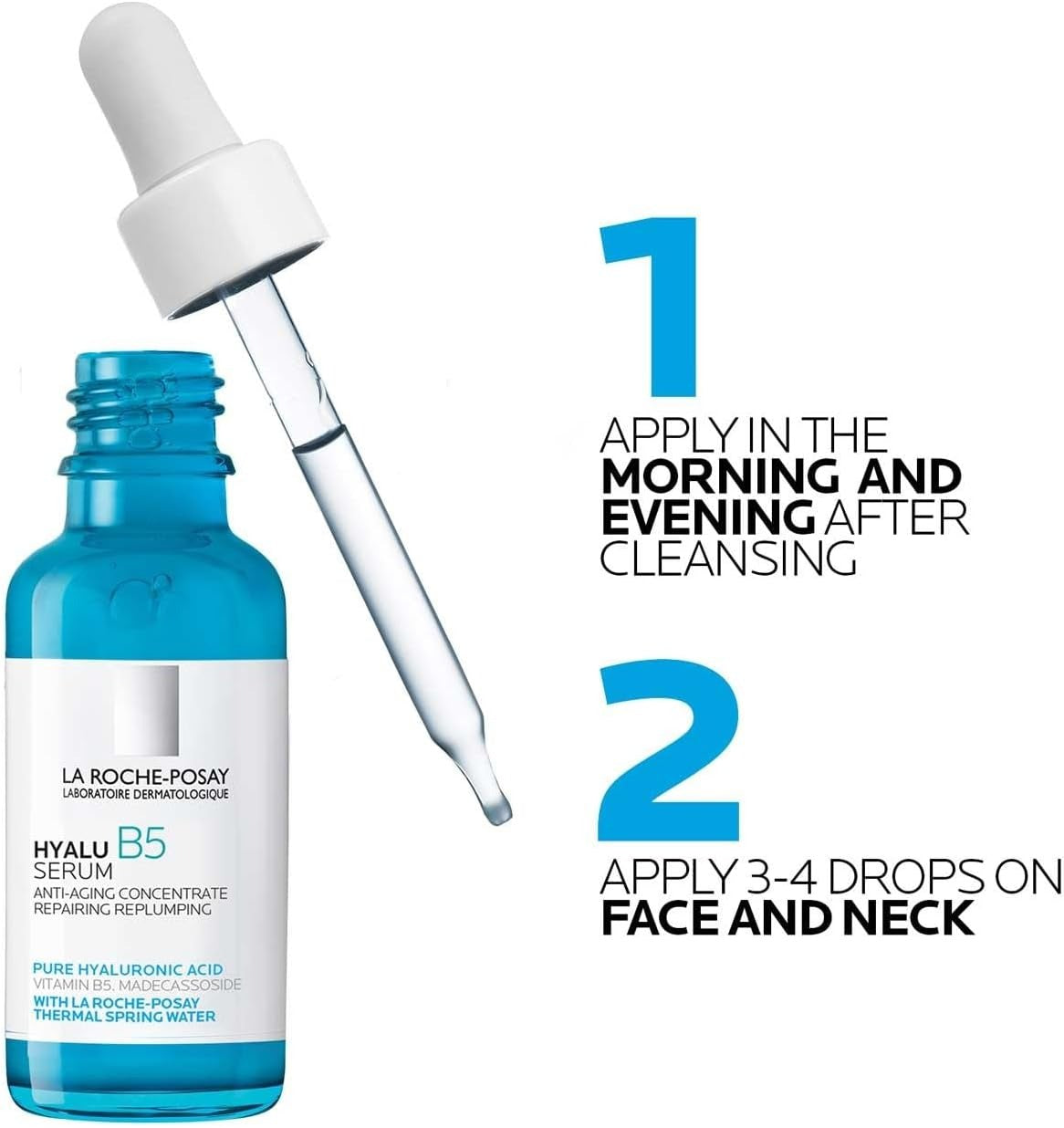 La Roche-Posay Hyalu B5 Serum 30ml – Hydrating Anti-Aging Face Serum with Hyaluronic Acid | UAE